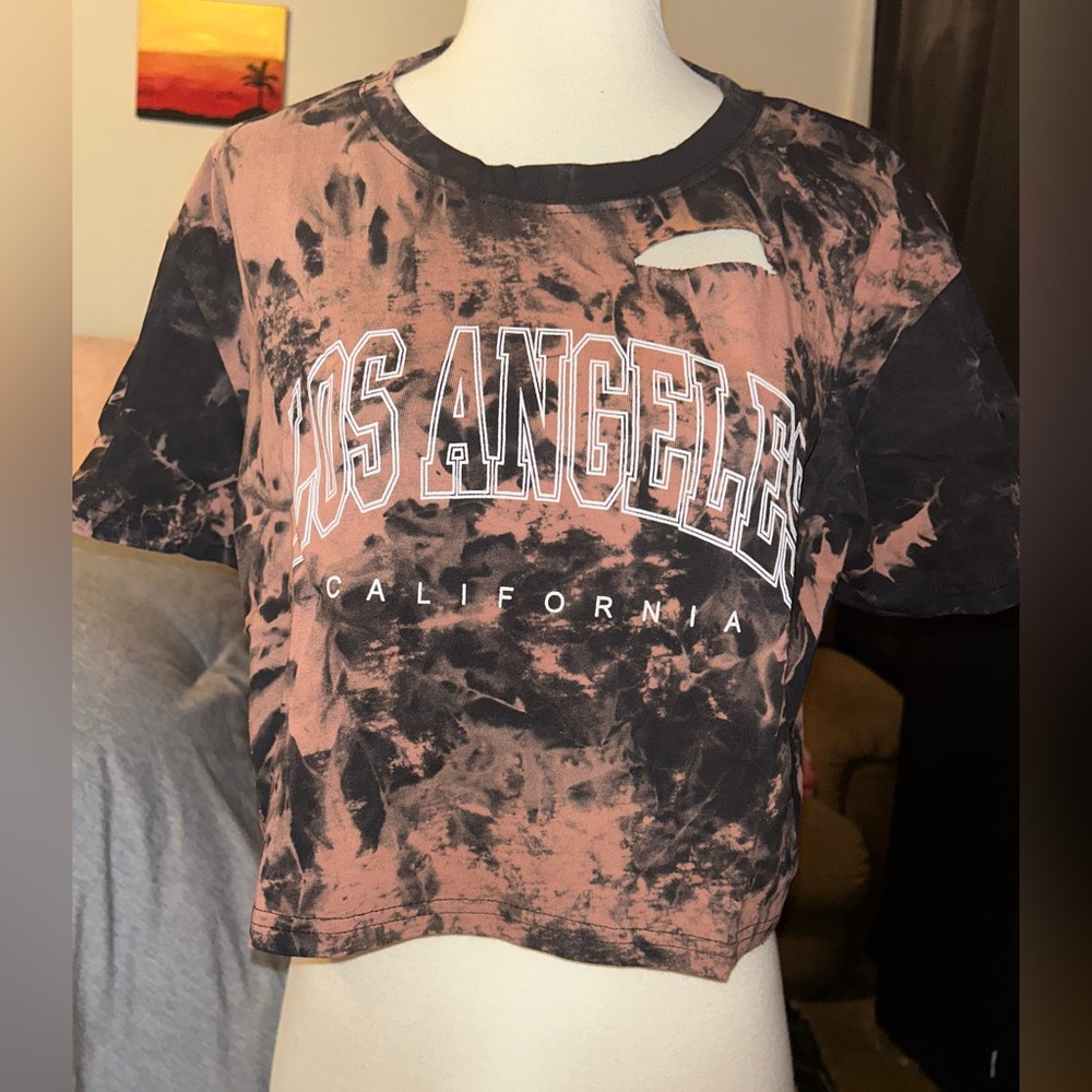 T shirt crop top